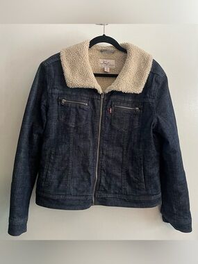 Women’s Levi's Sherpa-Lined Zip Jacket